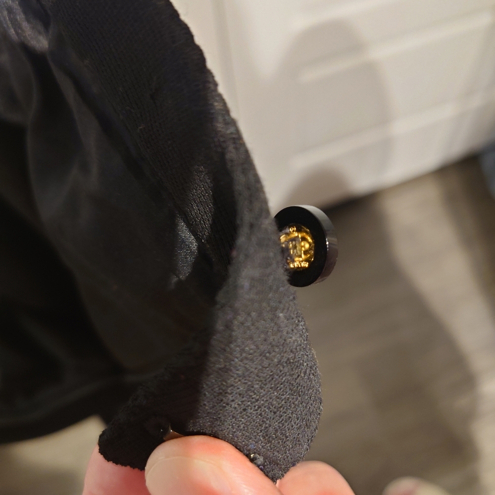 Vintage CHANEL pleated black dress pants - Picture 14 of 16